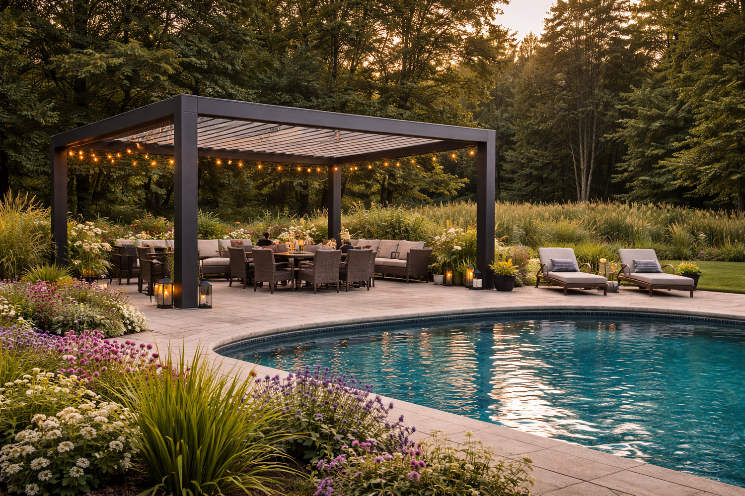 Louvered Pergolas