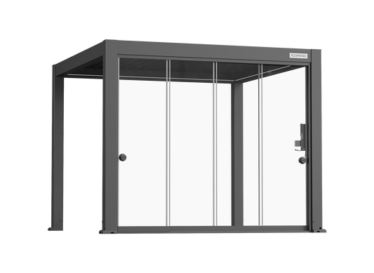 Glass Door – Round Handle
