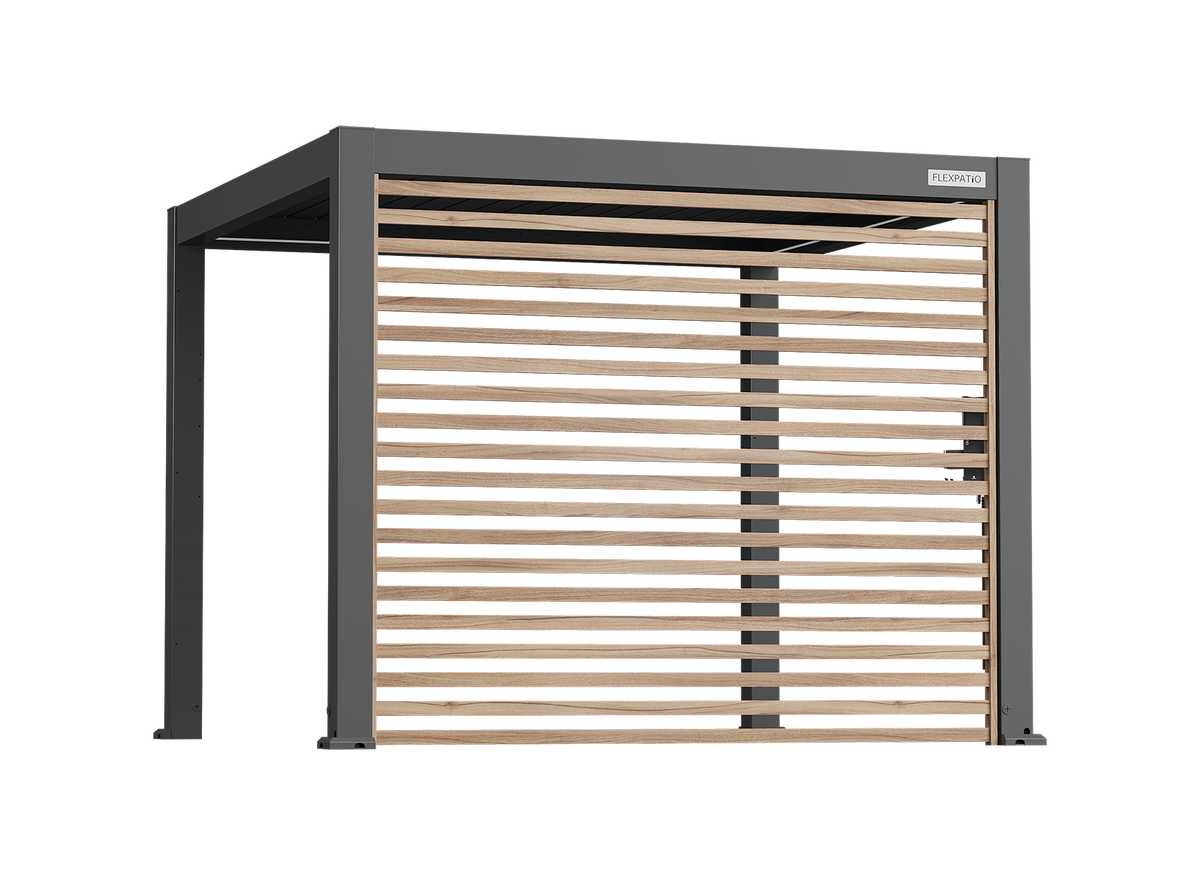 Wood-Grain Slat Walls