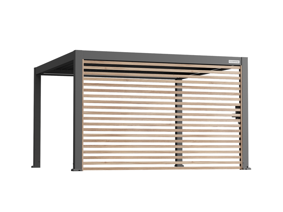 Wood-Grain Slat Walls