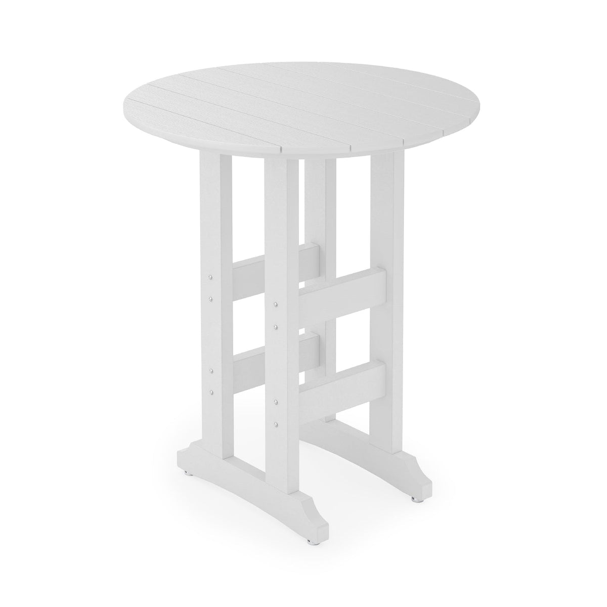 SoPoly 36" Round Bar Table