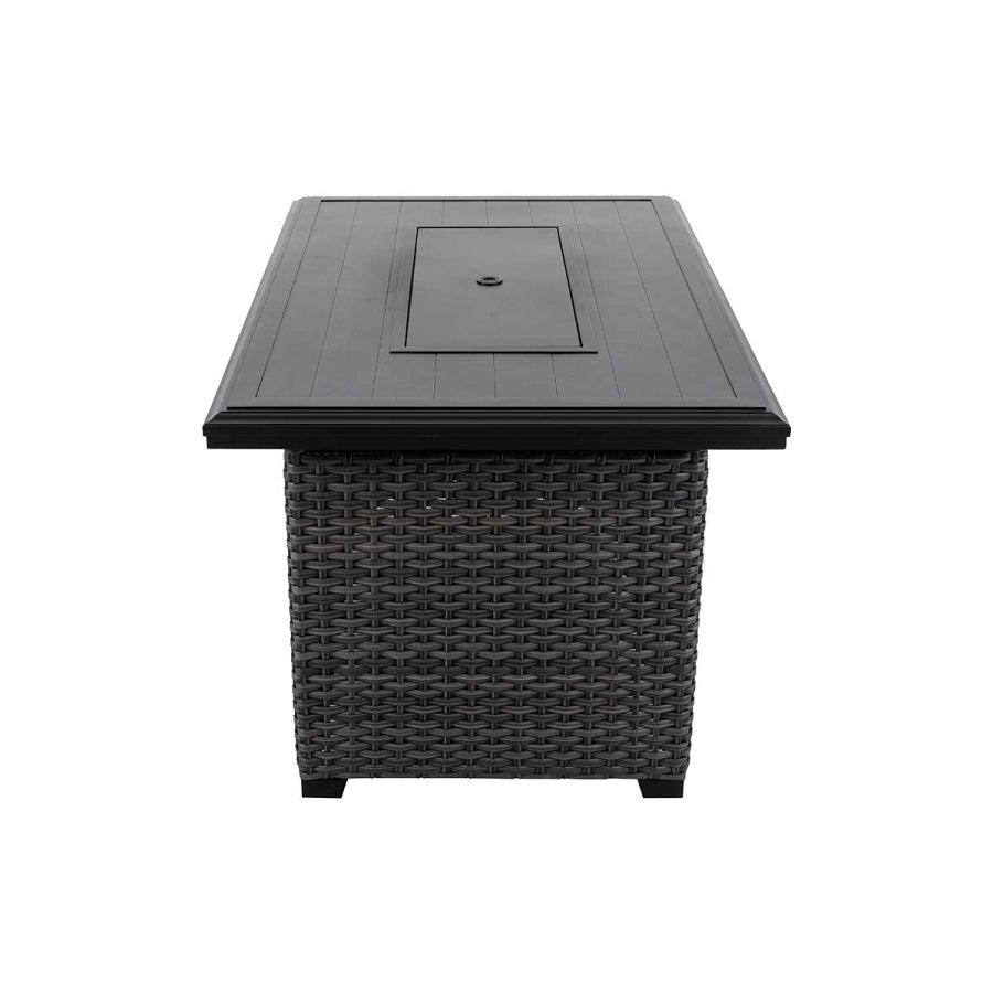 Lassen Square Firepit Table