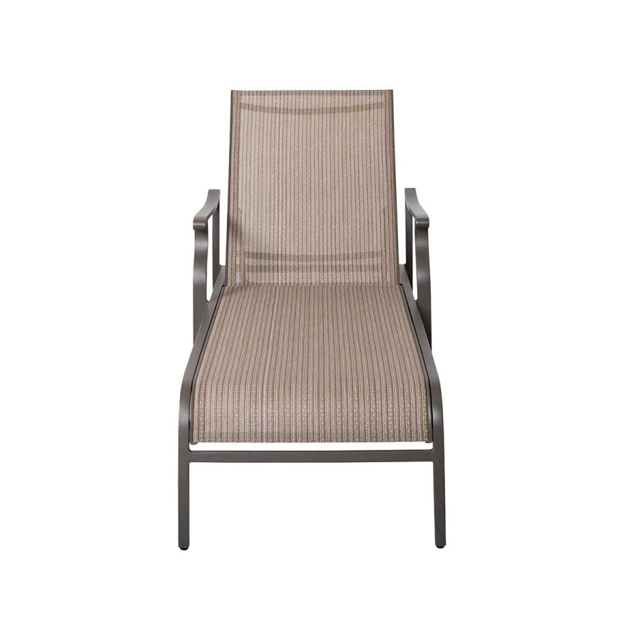 2 Trevi Textilene Chaise Lounge