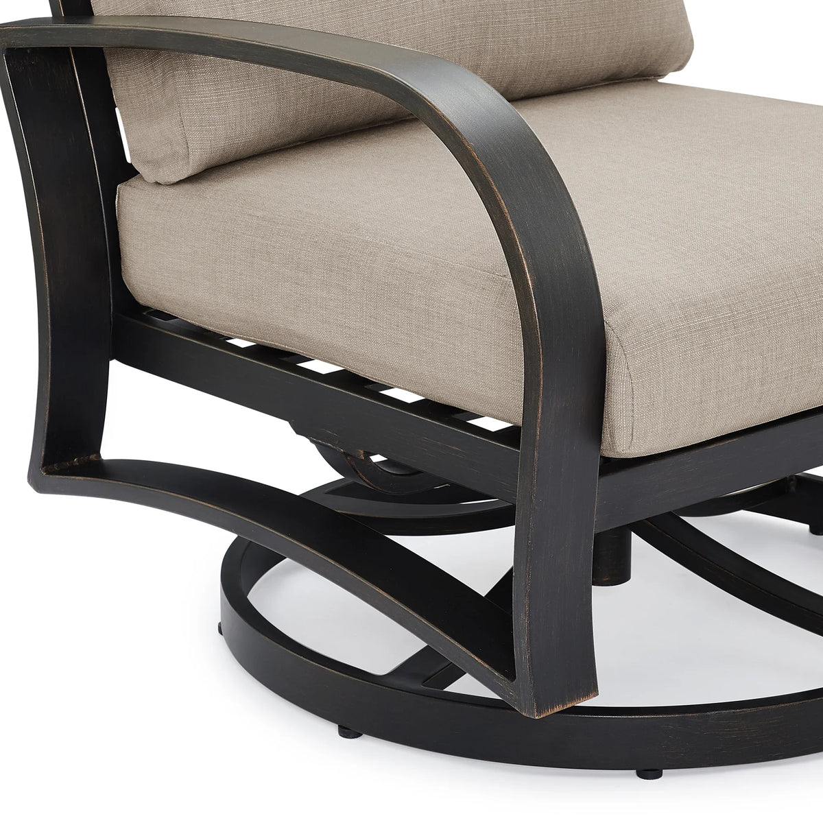 Chamber 3 Pieces Aluminum Patio Bistro Sets with Sunbrella® Cushions