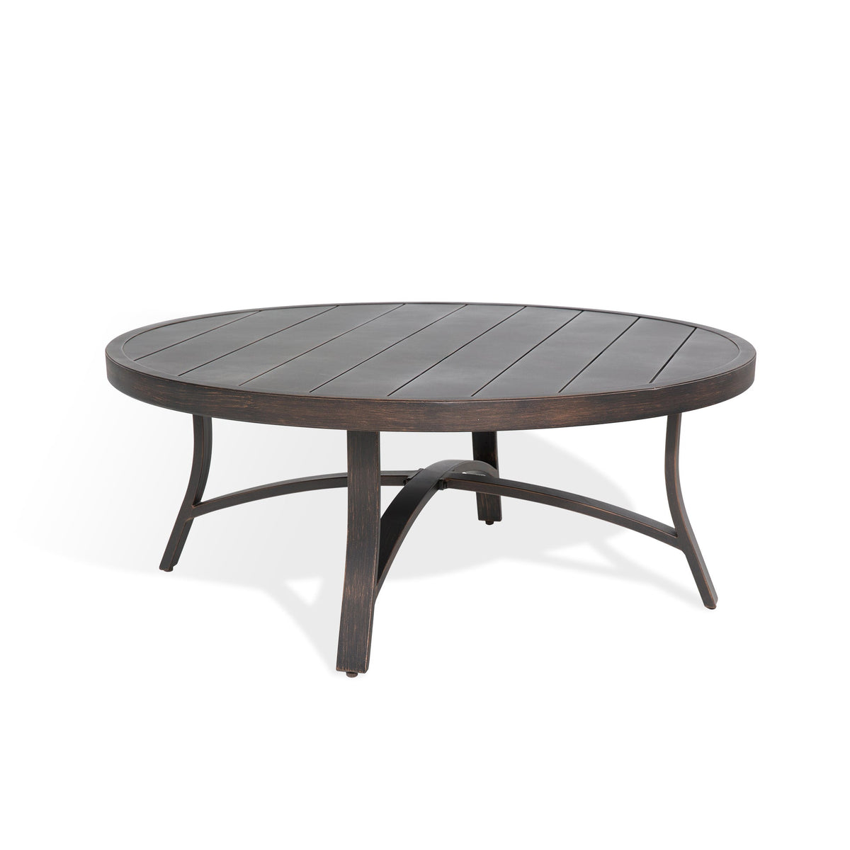 Chamber 5 Piece Aluminum Patio Furniture Sofa Sets With Round Table