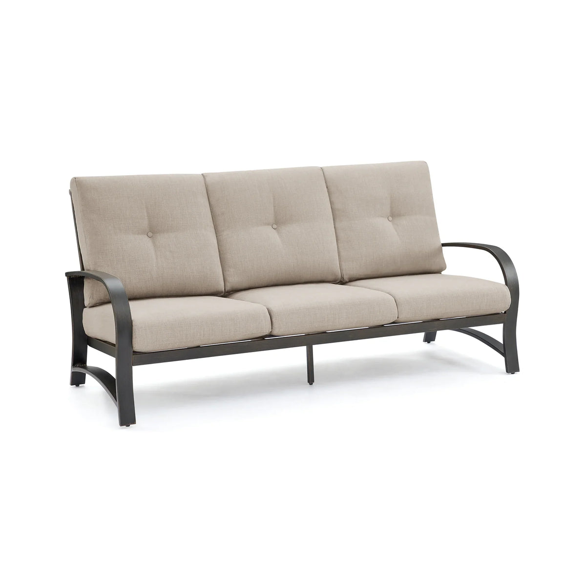 Chamber 5 Pieces Aluminum Outdoor Furniture Sofa Sets with Sunbrella® Cushions