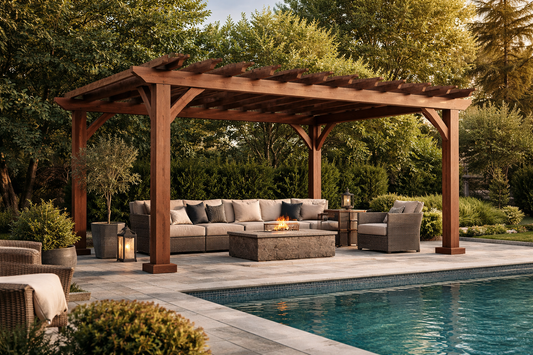 Back Forty Barrens Pergola