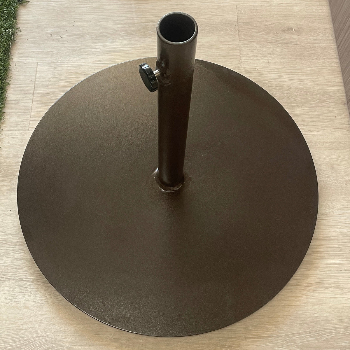 Heavy Duty Steel Powder Coated 65lb Round Umbrella Base w/ 1.62" Hole