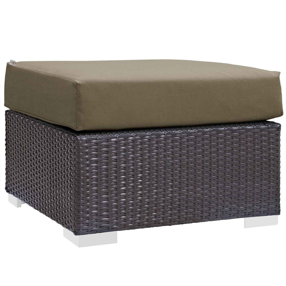 Patio Elegance Outdoor Sectional Set - 10-Piece Convene Lounge Set by Modway