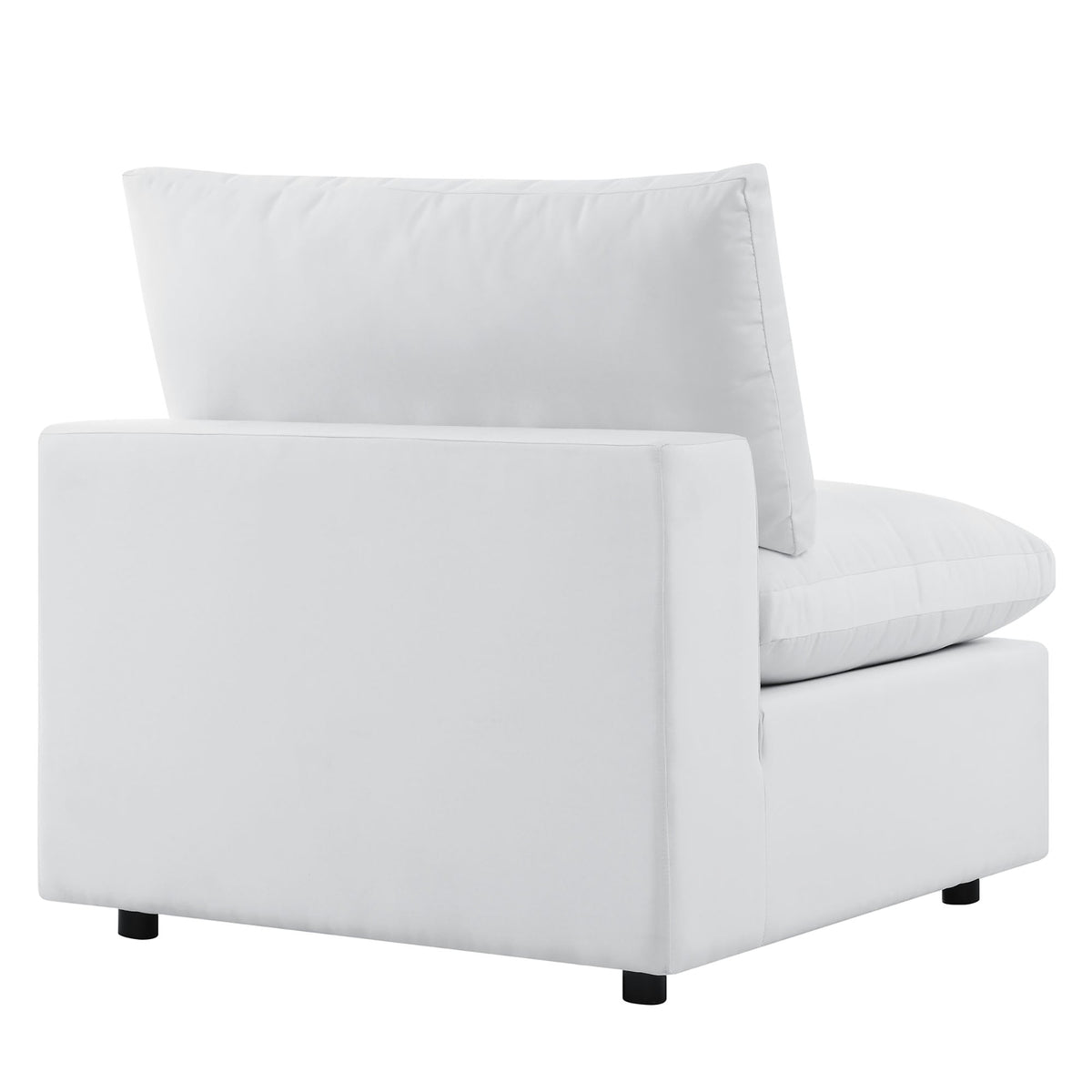 Commix Outdoor Sectional Sofa 5 Piece Sunbrella® White Collection at Patio Elegance