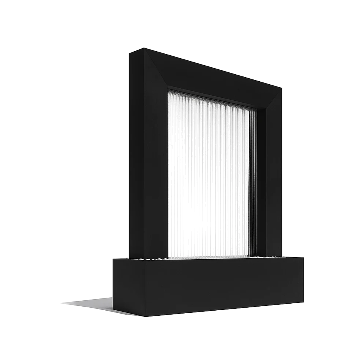 Serenity Frame Rain Curtain Fountain