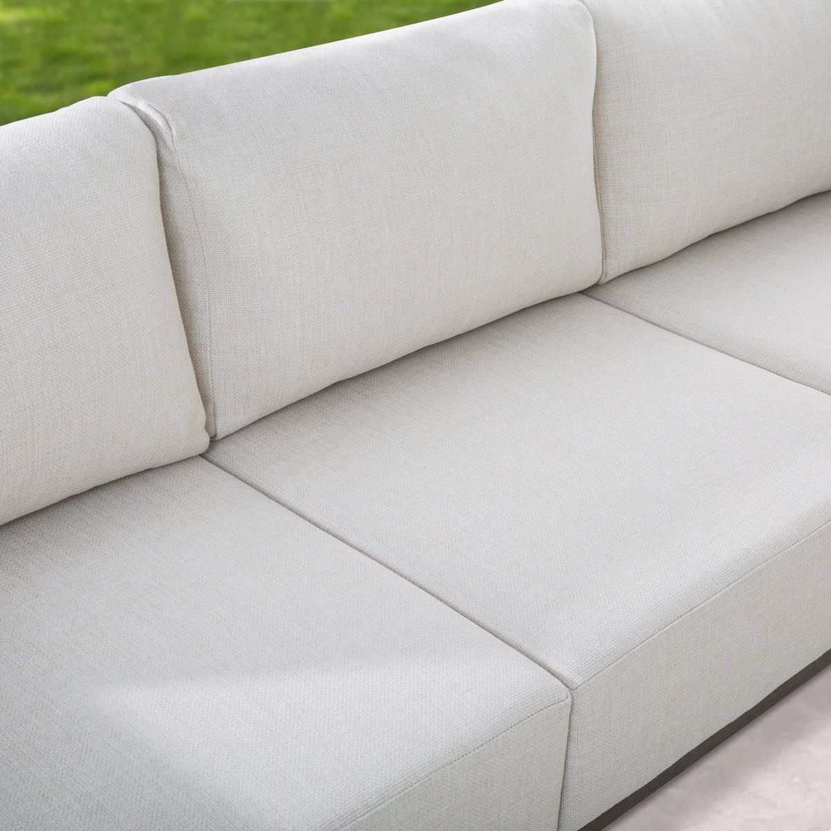 Sereno 6-Pieces Modern Outdoor Sectional Seating Set with Ottoman