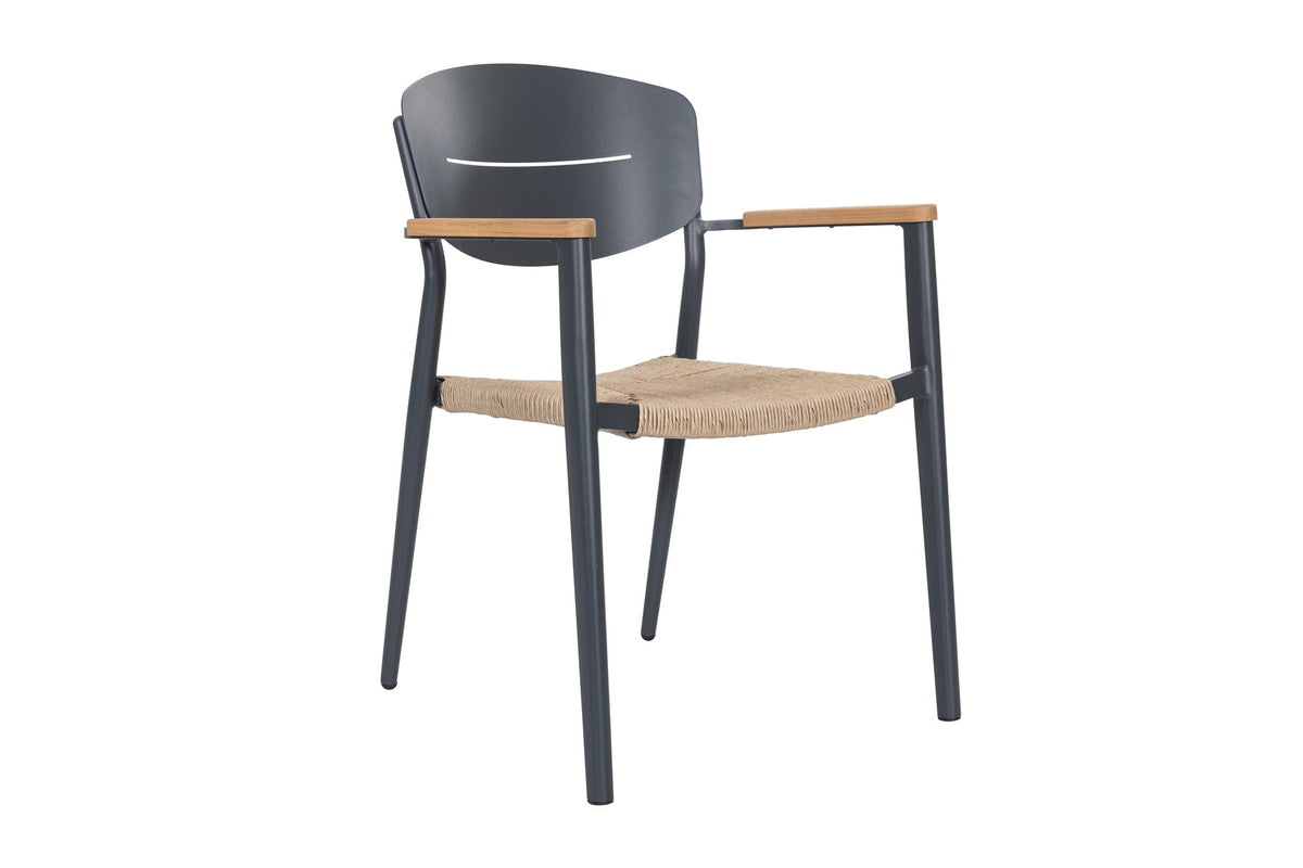 Gin 5-Piece Wicker Dining Set