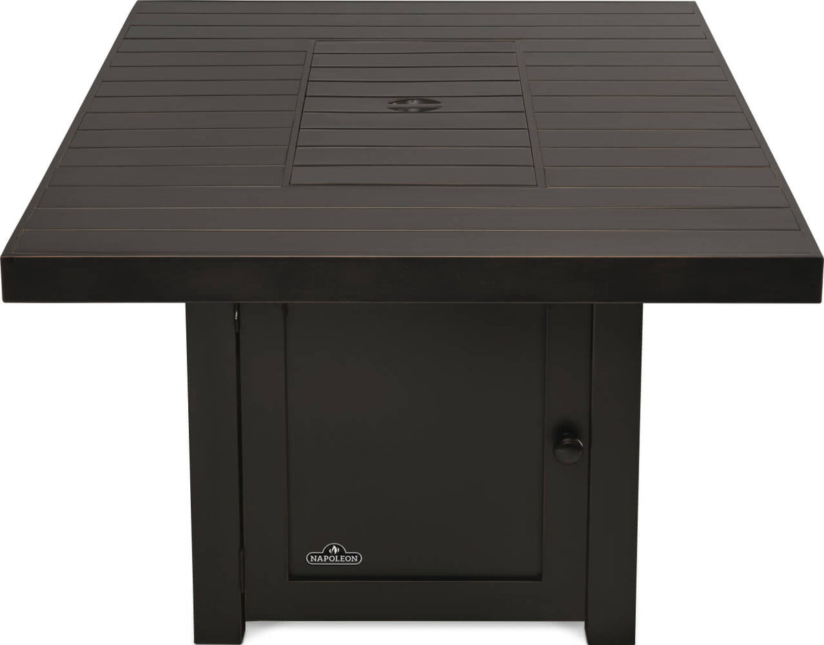 Patio Elegance Fire Table – St. Tropez Rectangle Patioflame Table