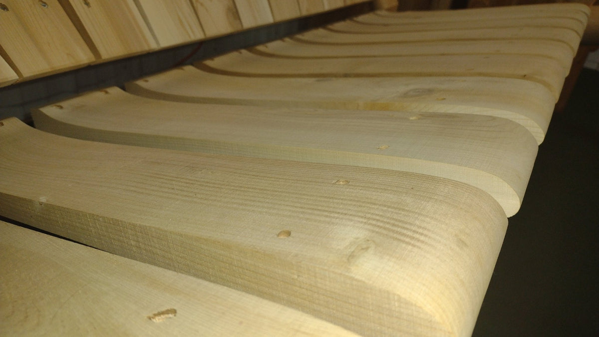 Log Wooden Deck Chair