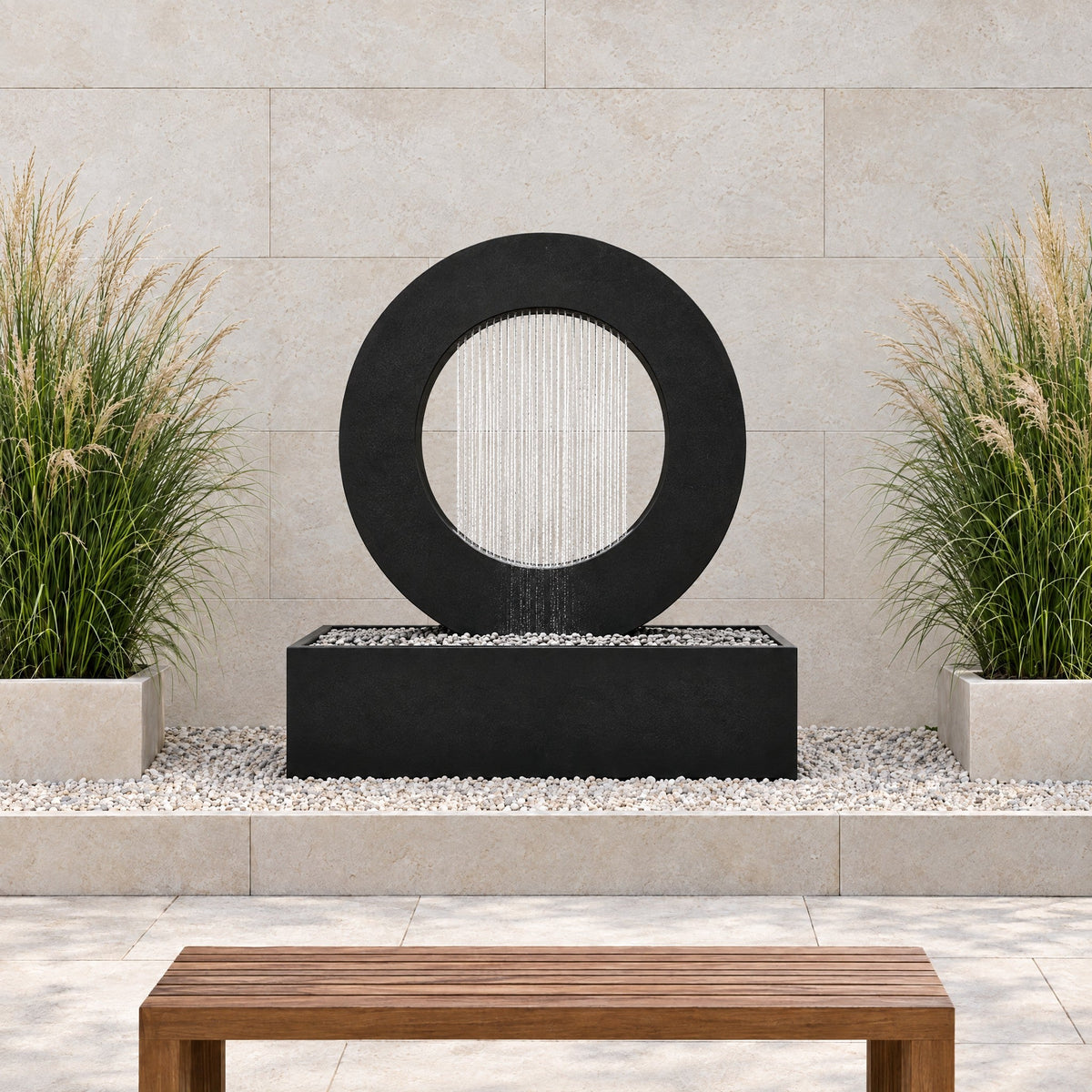 Halo Rain Curtain Fountain
