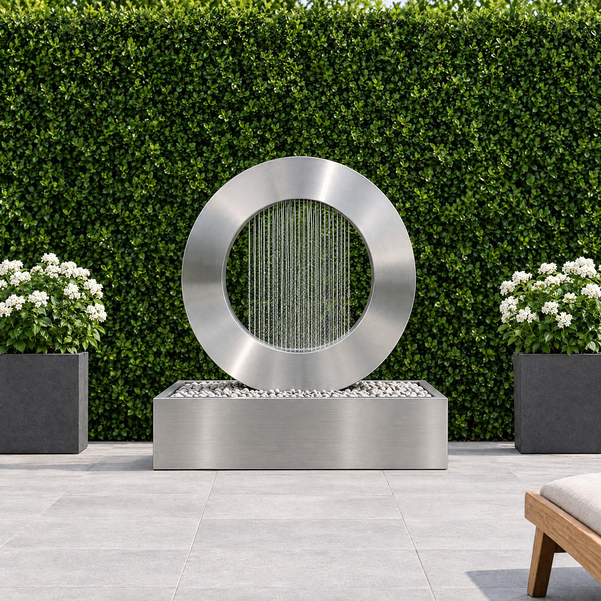 Halo Rain Curtain Fountain