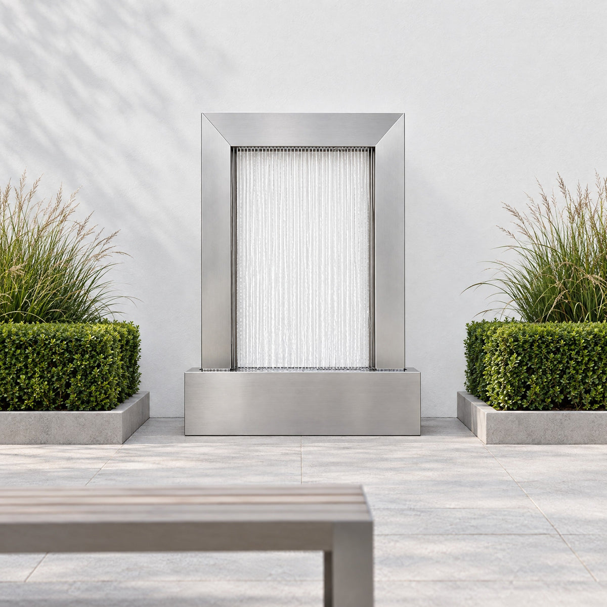 Serenity Frame Rain Curtain Fountain