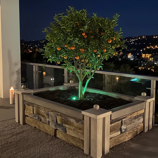 GFRC Prefabricated Garden Bed – Stackstone Finish